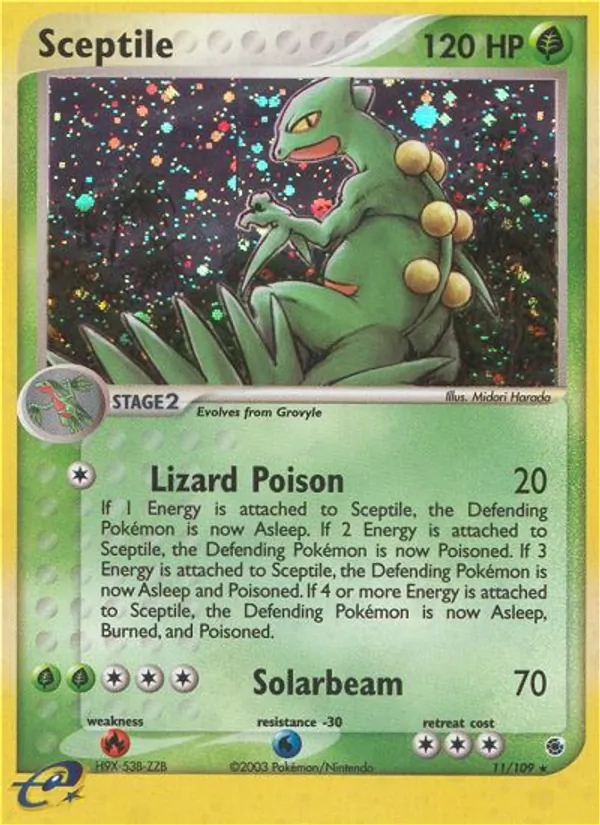 Sceptile 11 · Ruby & Sapphire