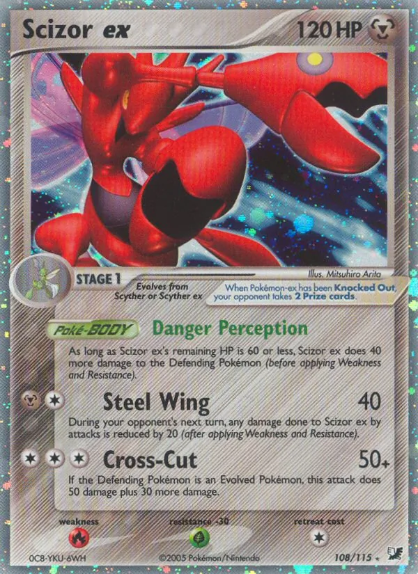 Scizor ex 108 · Unseen Forces