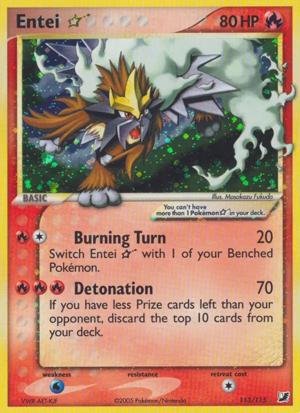 Entei ☆ 113 · Unseen Forces