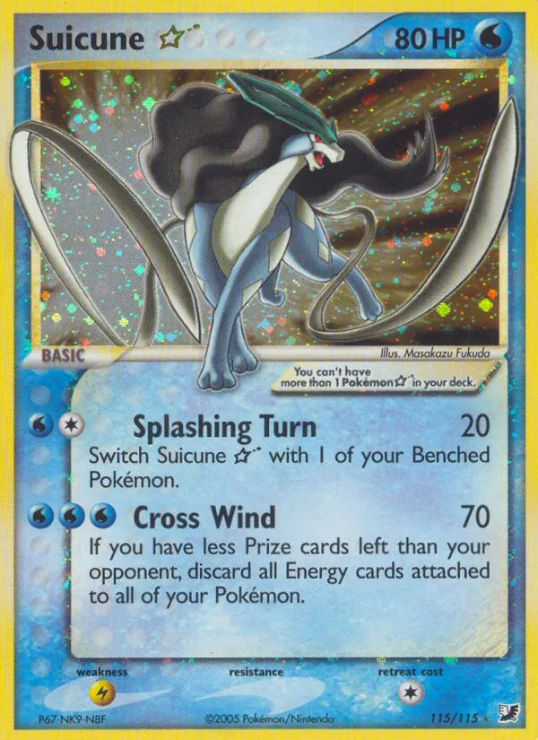 Suicune ☆ 115 · Unseen Forces