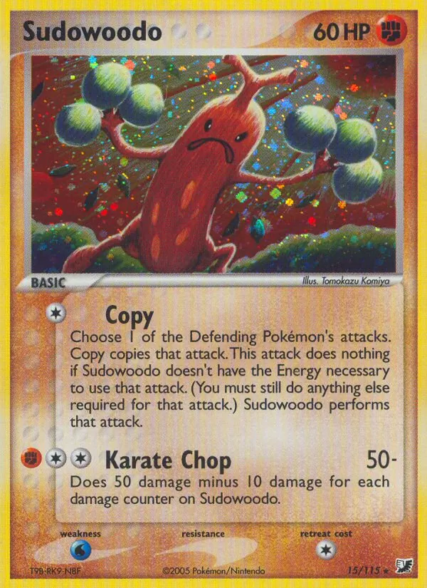 Sudowoodo 15 · Unseen Forces