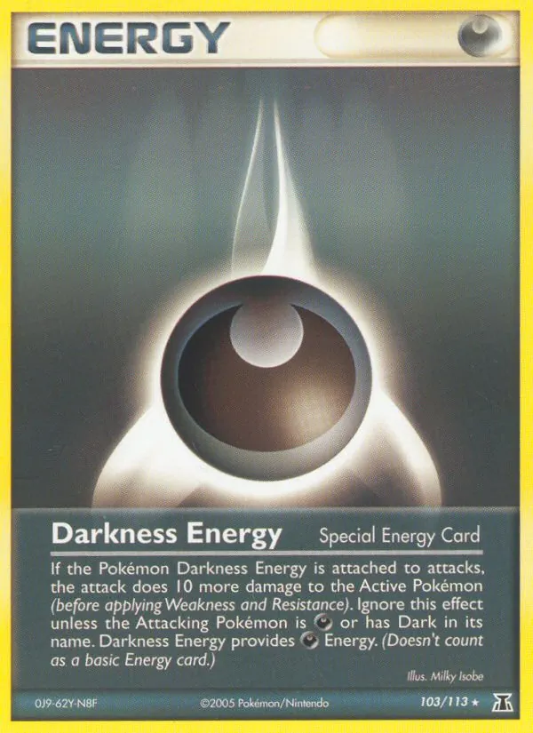 Darkness Energy 103 · Delta Species