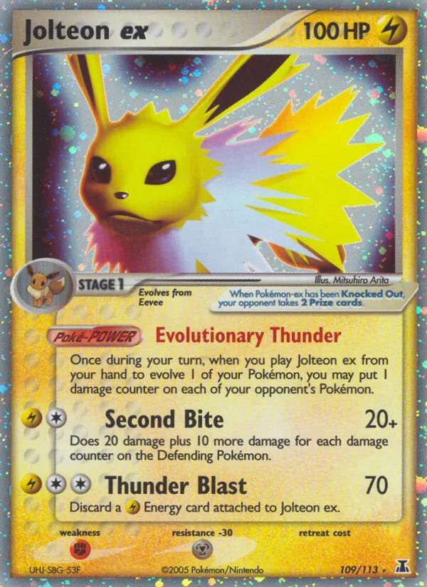 Jolteon ex 109 · Delta Species