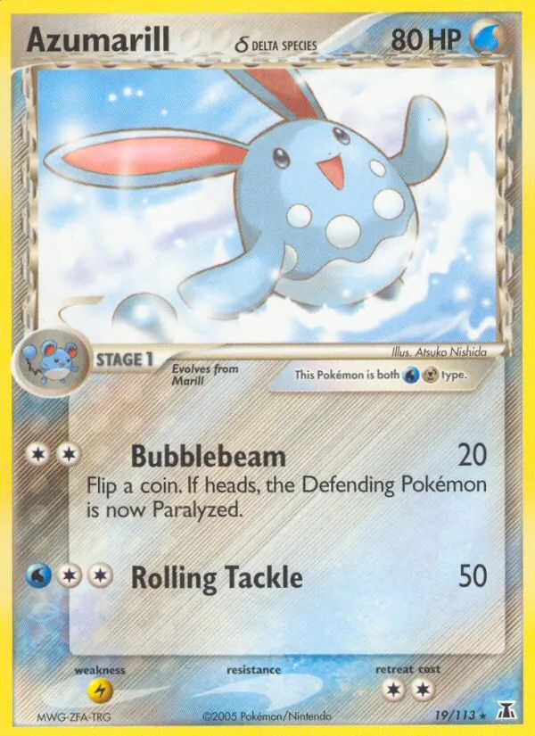 Azumarill δ 19 · Delta Species