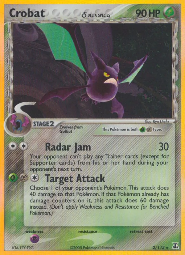 Crobat δ 2 · Delta Species