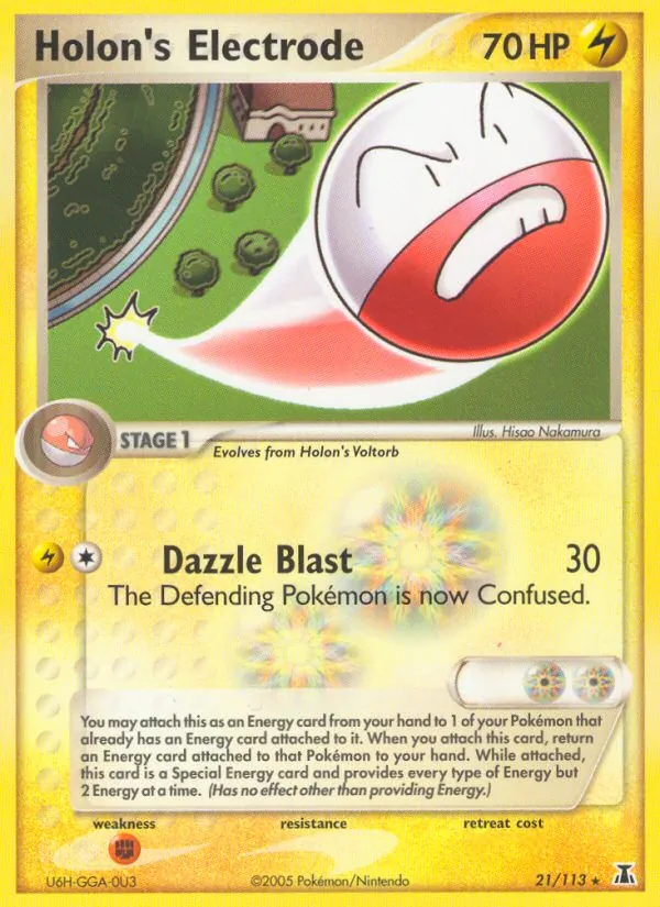 Holon's Electrode 21 · Delta Species
