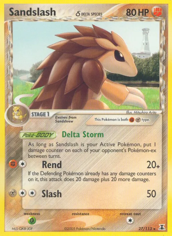 Sandslash δ 27 · Delta Species