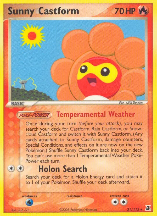 Sunny Castform 31 · Delta Species