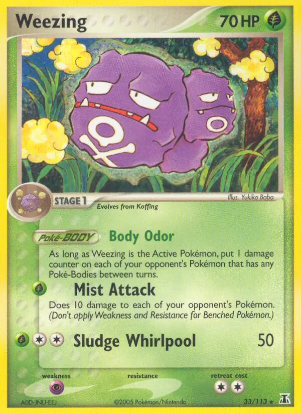 Weezing 33 · Delta Species