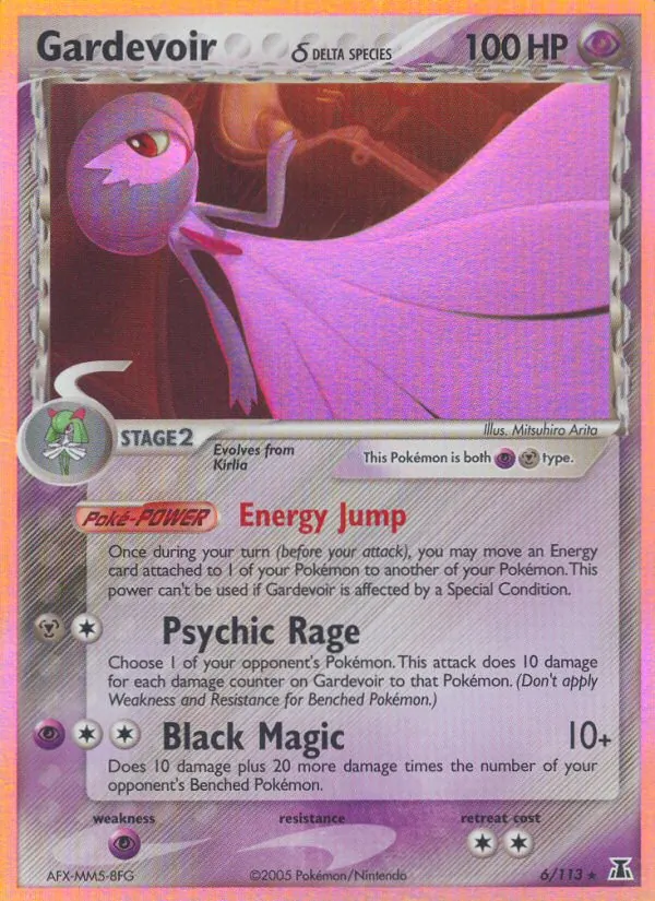 Gardevoir δ 6 · Delta Species