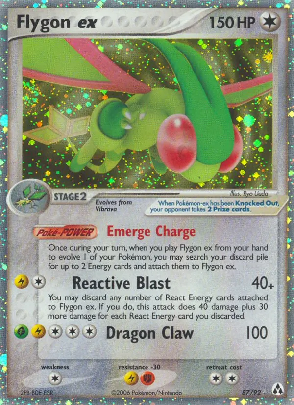 Flygon ex 87 · Legend Maker