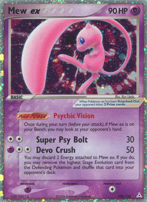 Mew ex 100 · Holon Phantoms