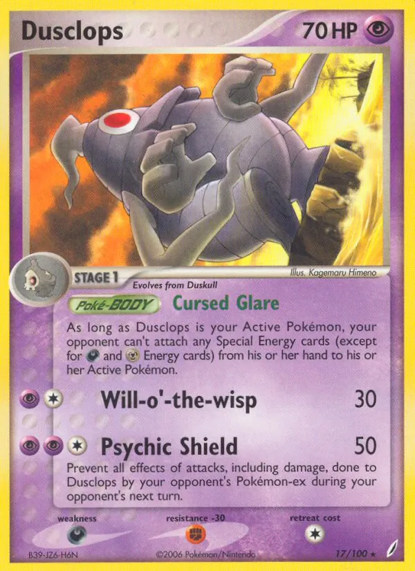 Dusclops 17 · Crystal Guardians