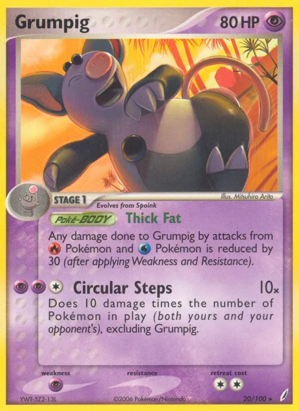 Grumpig 20 · Crystal Guardians