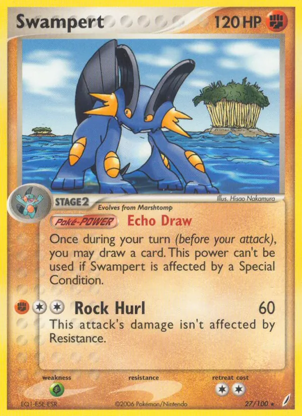 Swampert 27 · Crystal Guardians