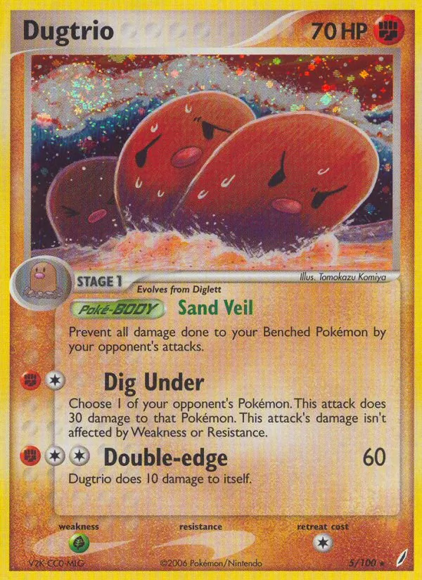 Dugtrio 5 · Crystal Guardians