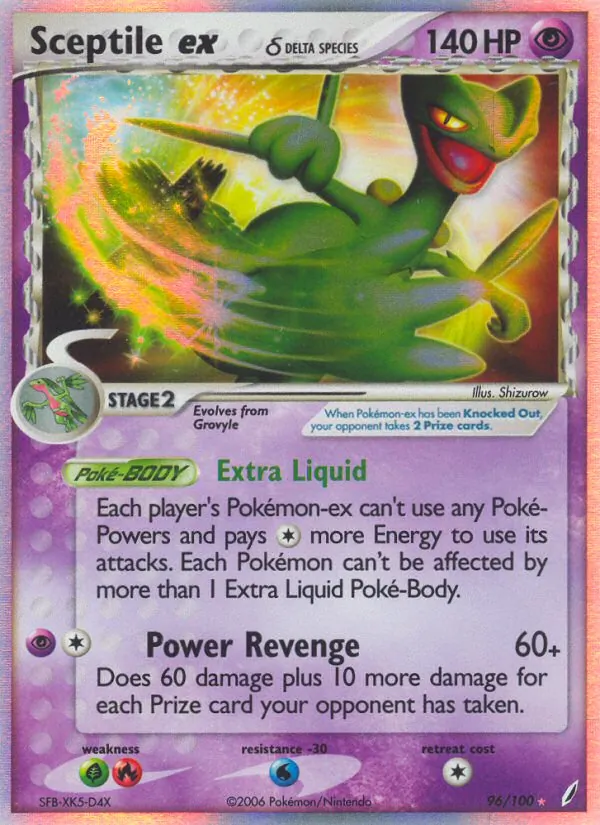 Sceptile ex δ 96 · Crystal Guardians