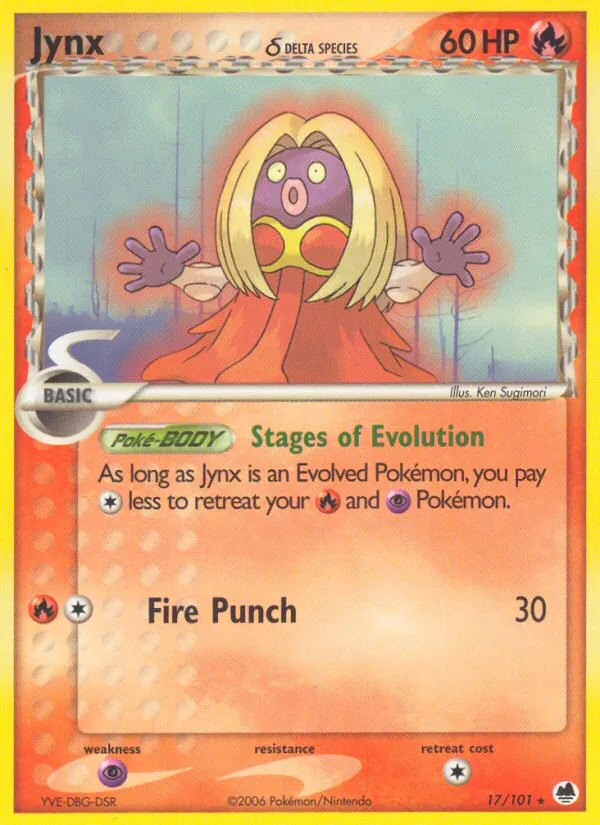 Jynx δ 17 · Dragon Frontiers