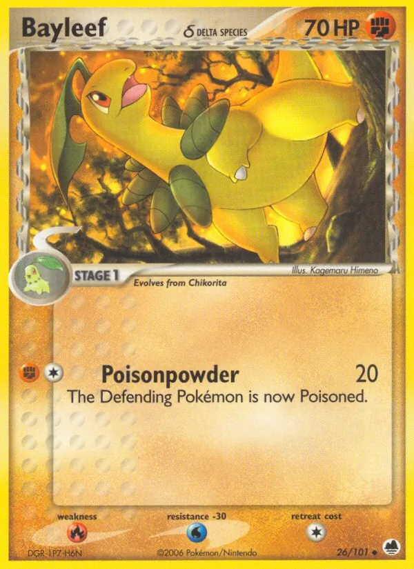 Bayleef δ 26 · Dragon Frontiers