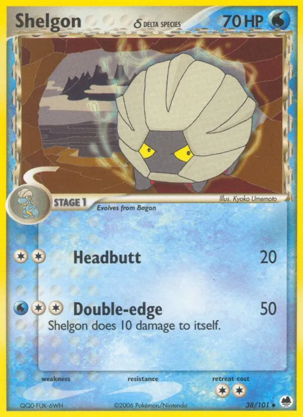 Shelgon δ 38 · Dragon Frontiers