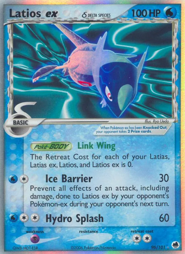 Latios ex δ 96 · Dragon Frontiers