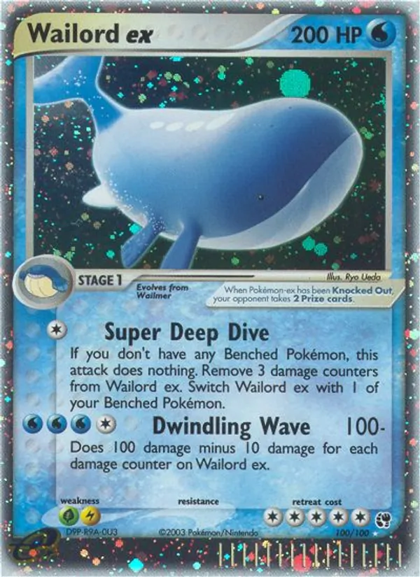 Wailord ex 100 · Sandstorm