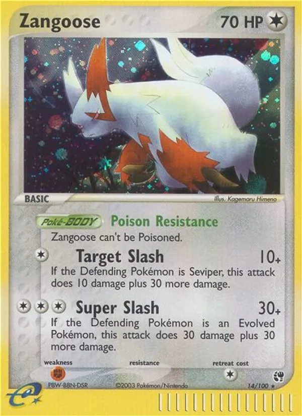 Zangoose 14 · Sandstorm