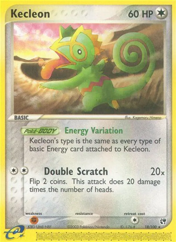 Kecleon 18 · Sandstorm