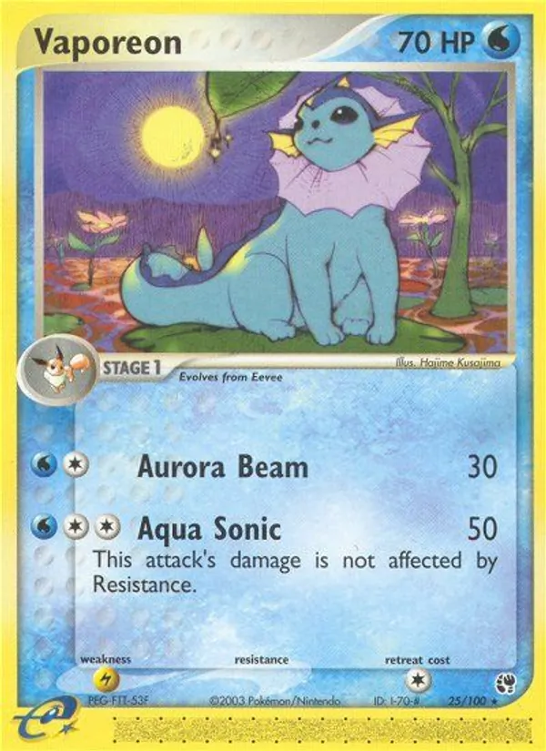 Vaporeon 25 · Sandstorm