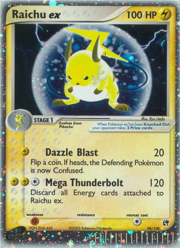 Raichu ex 98 · Sandstorm