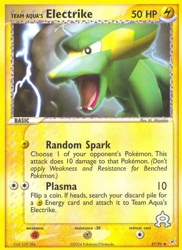 Team Aqua's Electrike 27 · Team Magma vs Team Aqua
