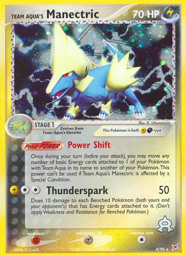 Team Aqua's Manectric 4 · Team Magma vs Team Aqua