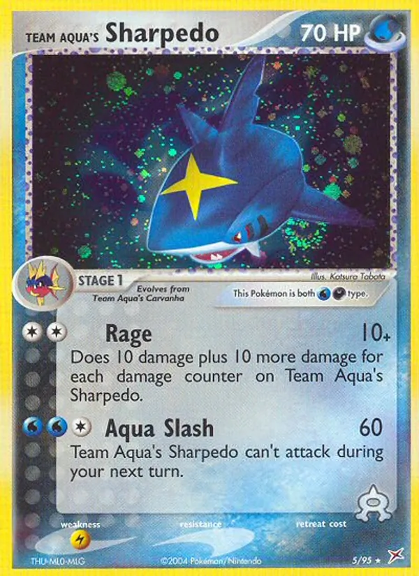 Team Aqua's Sharpedo 5 · Team Magma vs Team Aqua