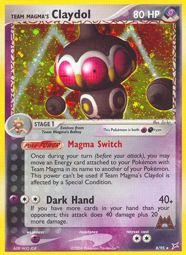 Team Magma's Claydol 8 · Team Magma vs Team Aqua