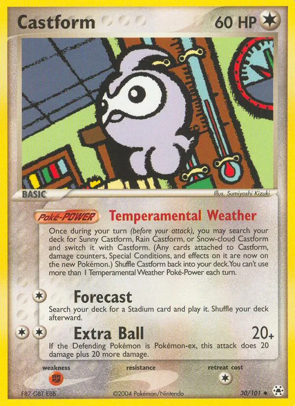Castform 30 · Hidden Legends
