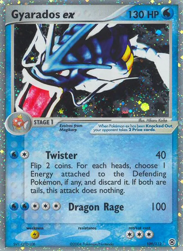 Gyarados ex 109 · FireRed & LeafGreen