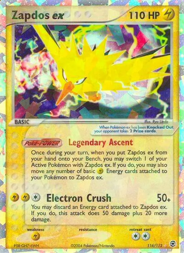 Zapdos ex 116 · FireRed & LeafGreen