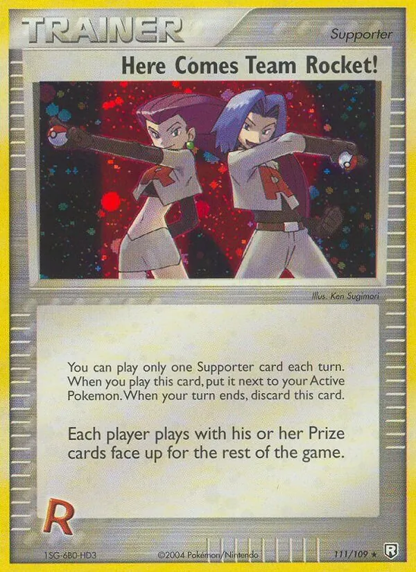 Here Comes Team Rocket! 111 · Team Rocket Returns