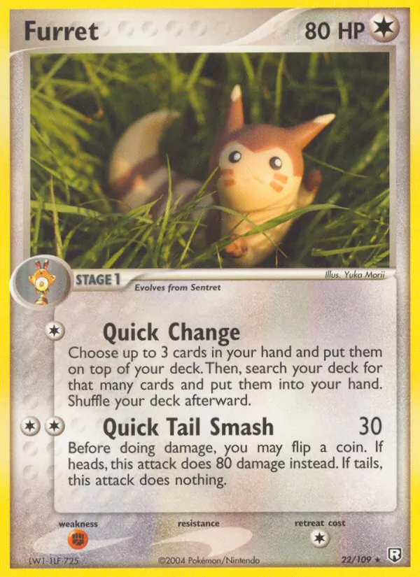 Furret 22 · Team Rocket Returns