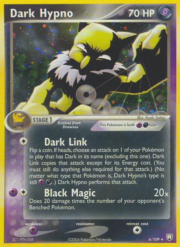 Dark Hypno 6 · Team Rocket Returns