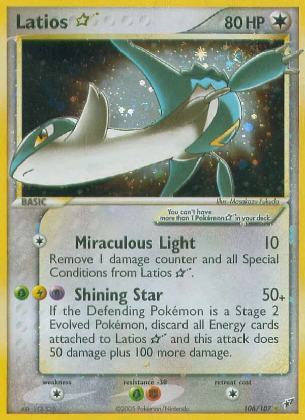 Latios ☆ 106 · Deoxys
