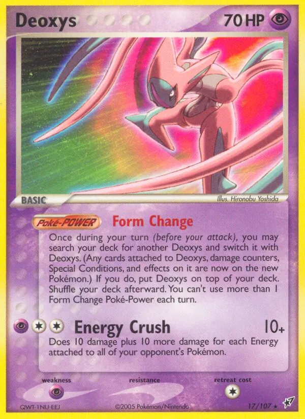 Deoxys 17 · Deoxys