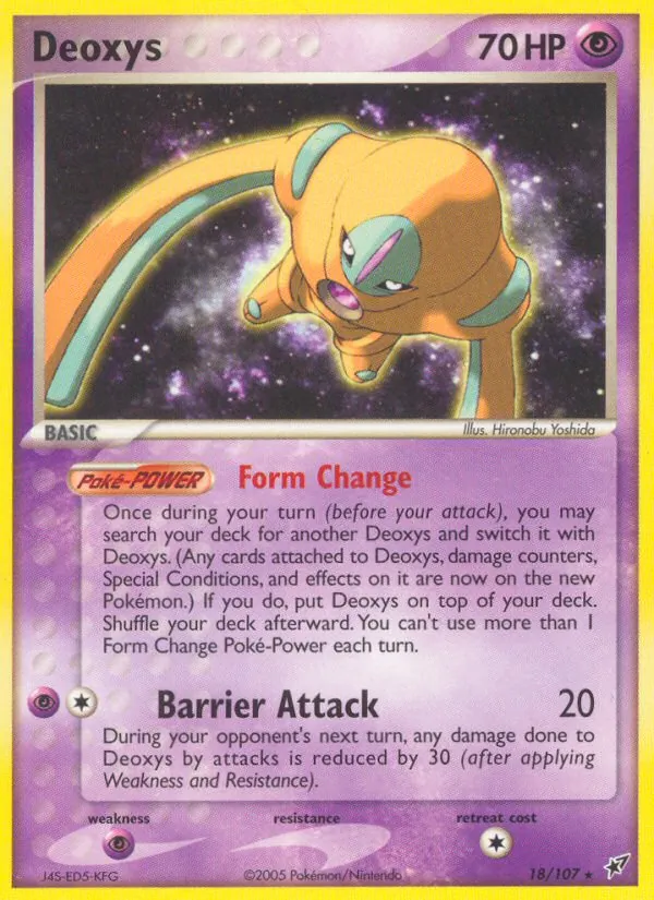 Deoxys 18 · Deoxys