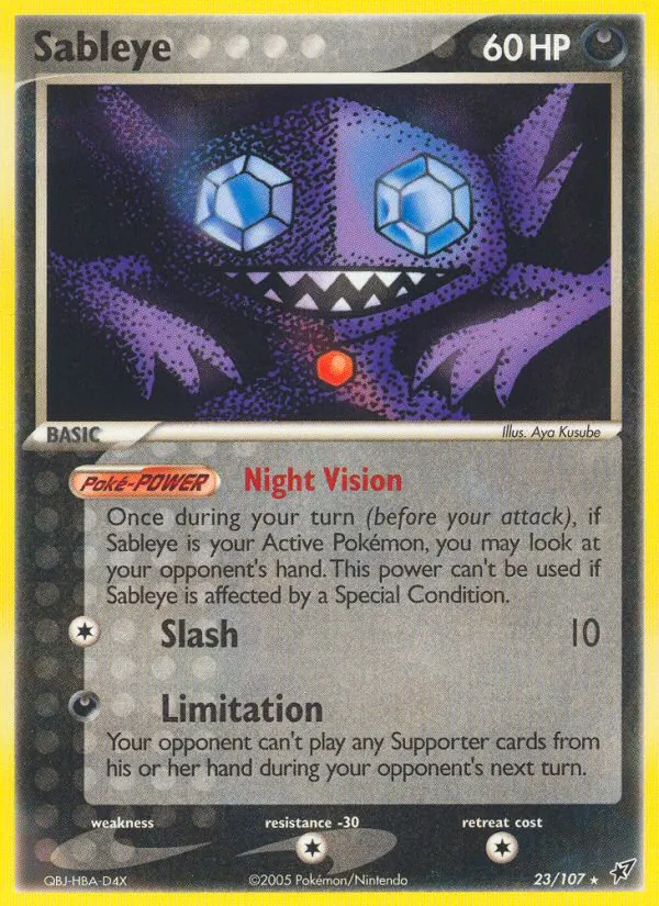 Sableye 23 · Deoxys