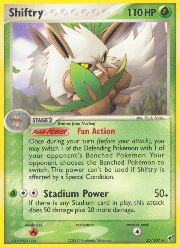 Shiftry 25 · Deoxys