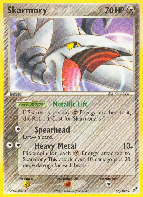 Skarmory 26 · Deoxys