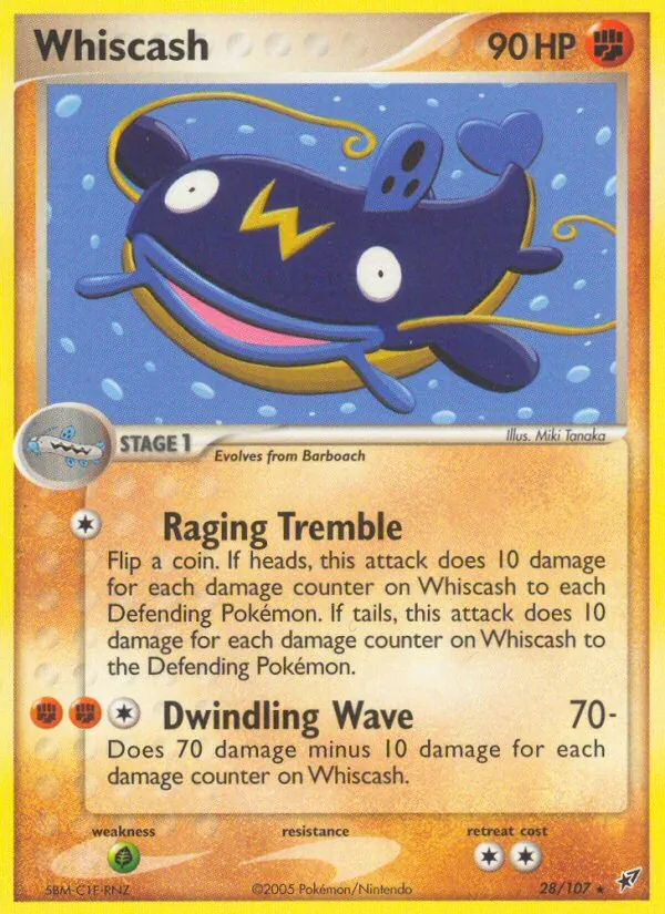 Whiscash 28 · Deoxys