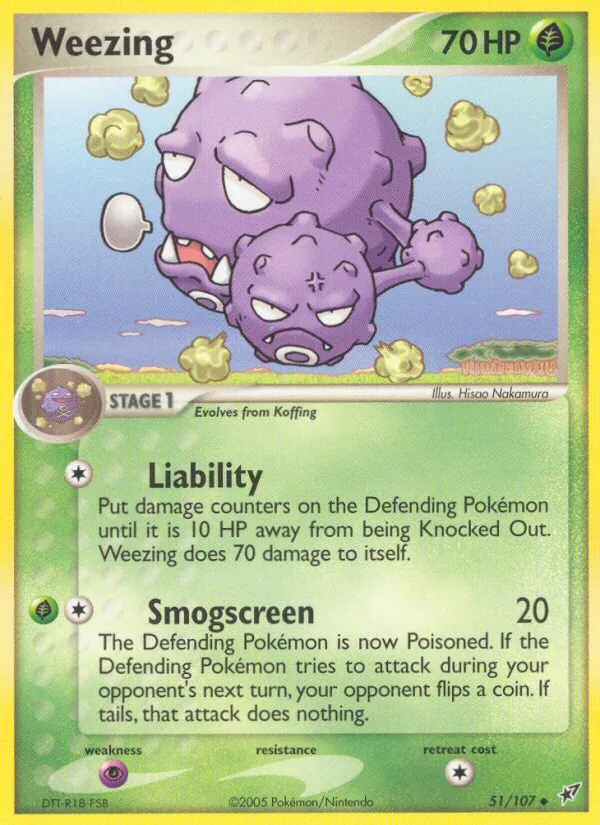 Weezing 51 · Deoxys