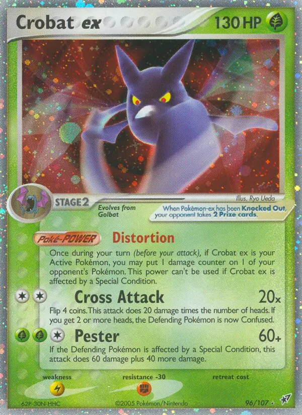 Crobat ex 96 · Deoxys