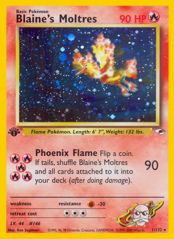 Blaine's Moltres 1 · Gym Heroes